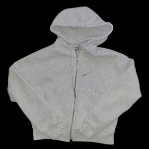 Better Together Gray Zippered Hoodie / Sweatshirt Jacket, Size Small